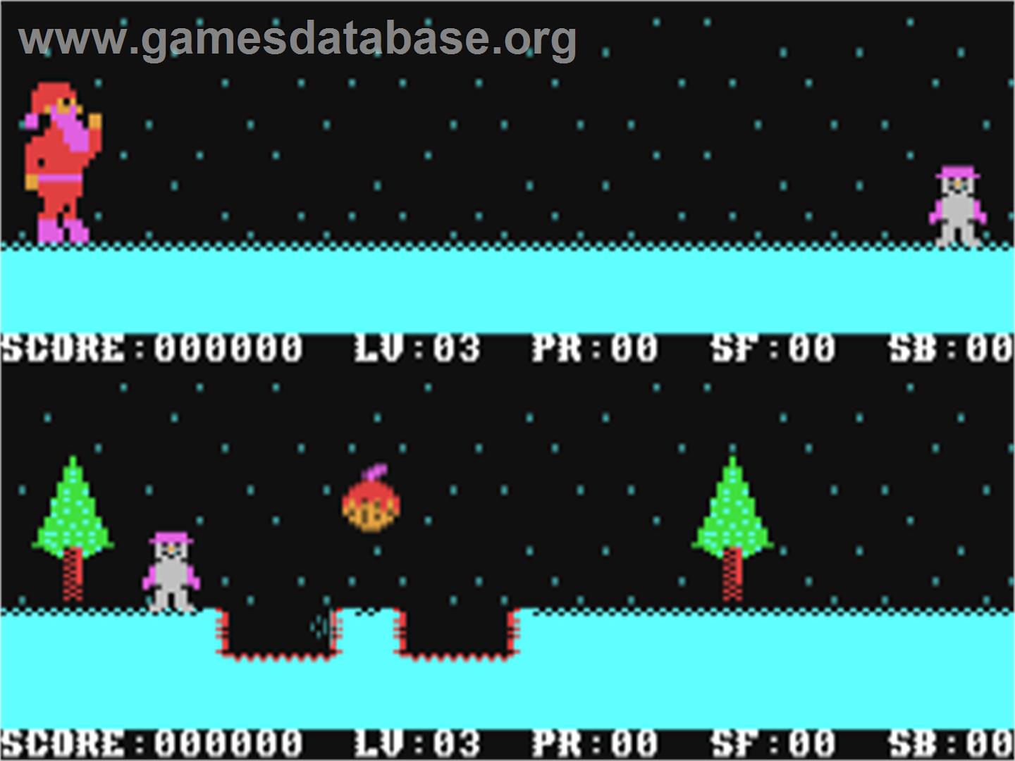 Frosty the Snowman - Commodore 64 - Artwork - In Game