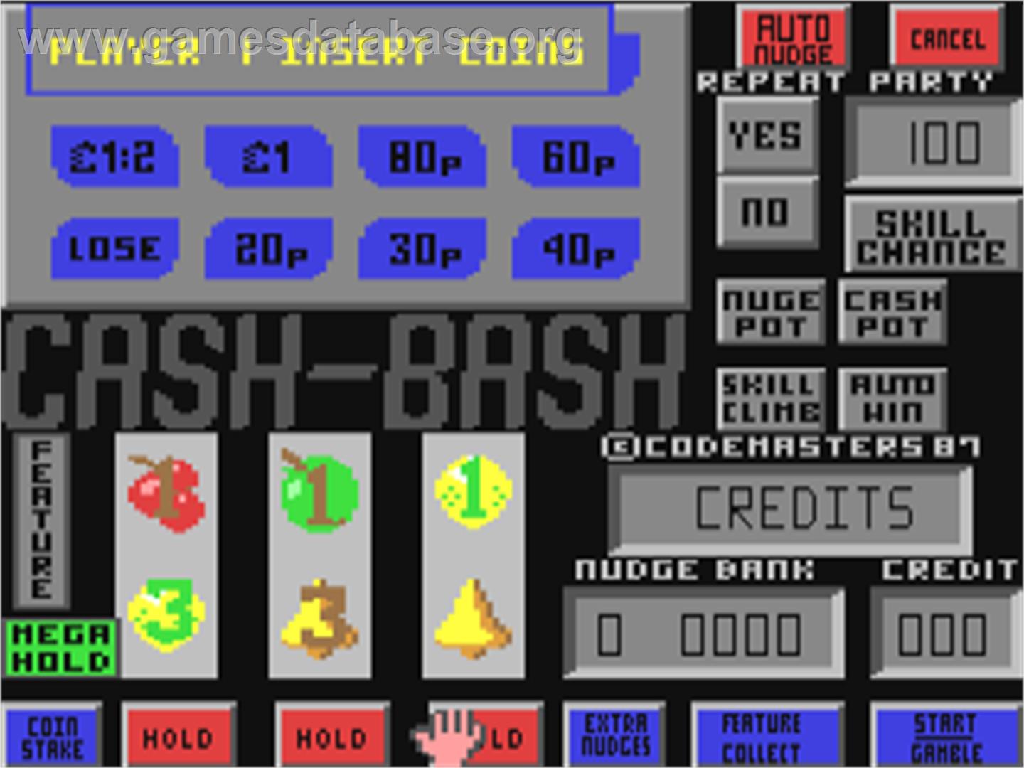 Fruit Machine Simulator - Commodore 64 - Artwork - In Game