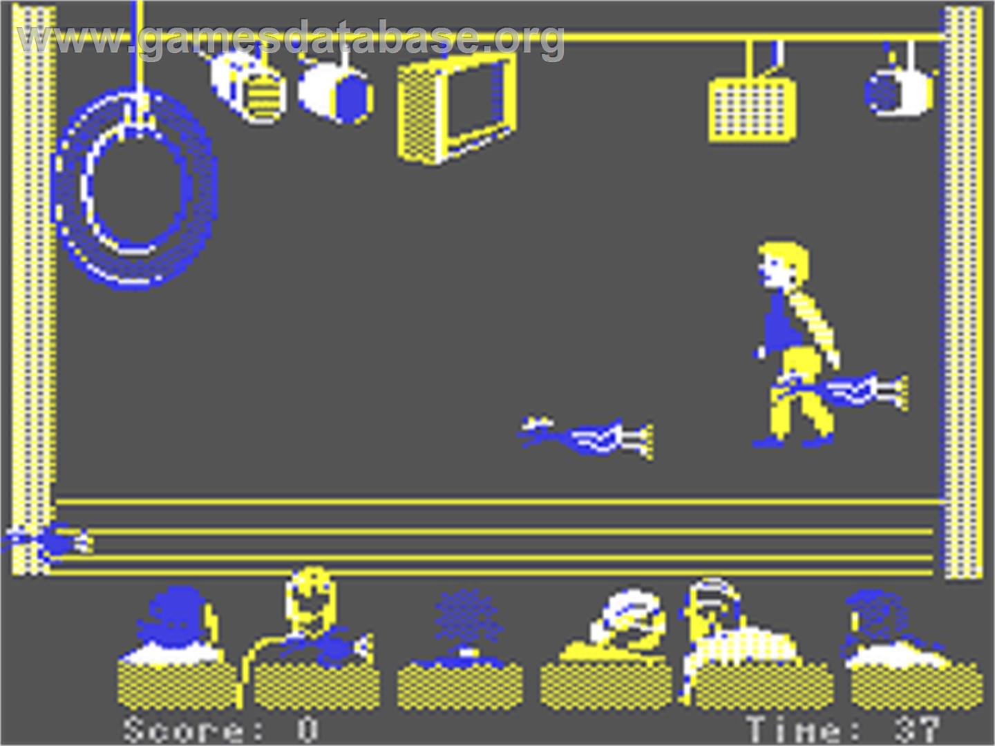 Fun House (1989) - Commodore 64 - Artwork - In Game