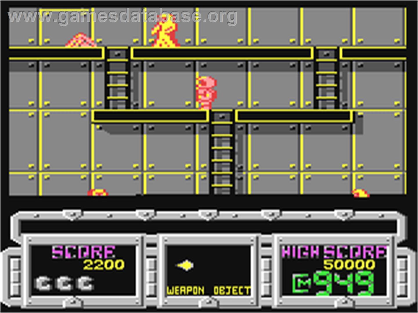 Future Knight - Commodore 64 - Artwork - In Game