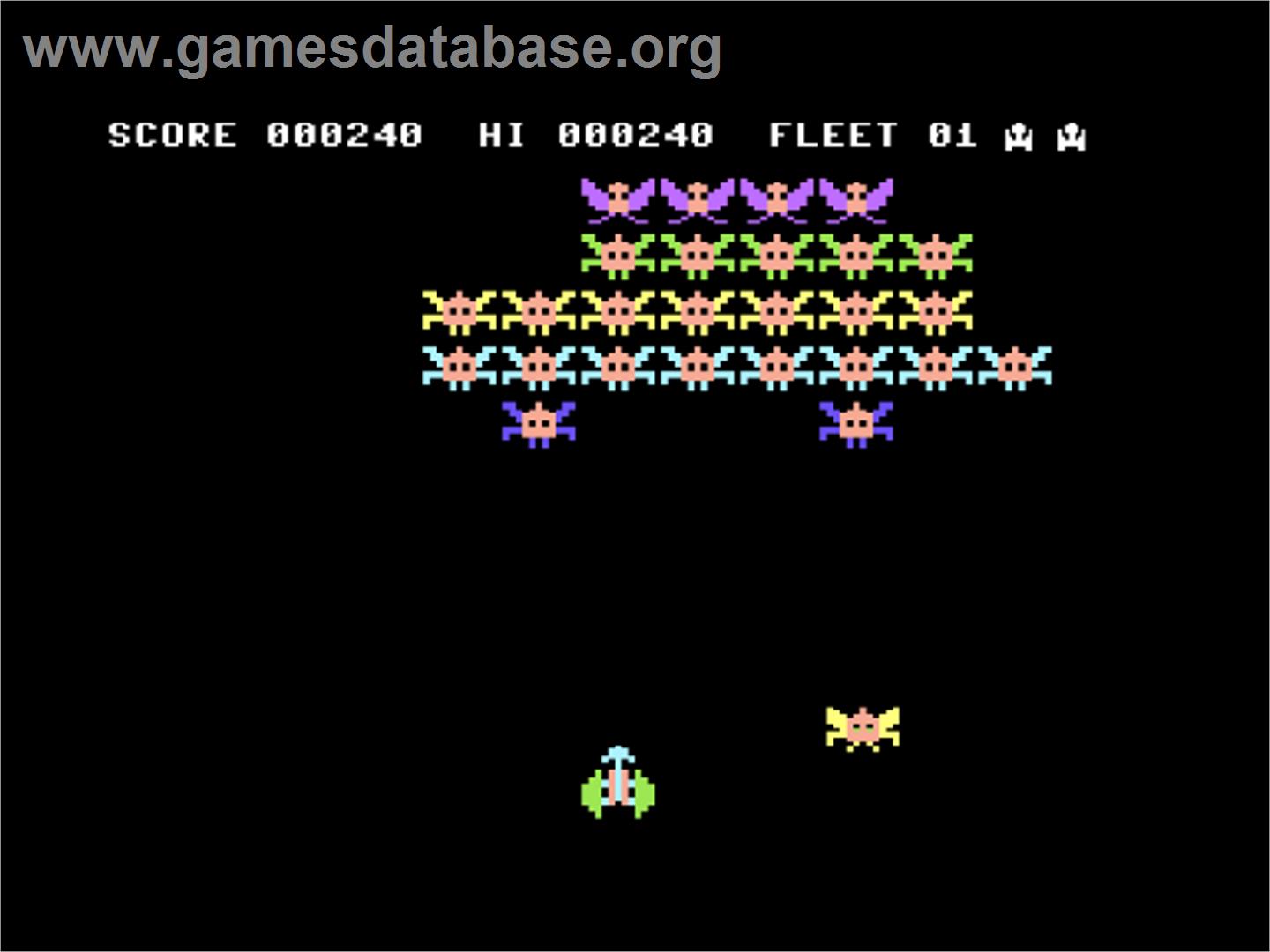 Galaxions - Commodore 64 - Artwork - In Game