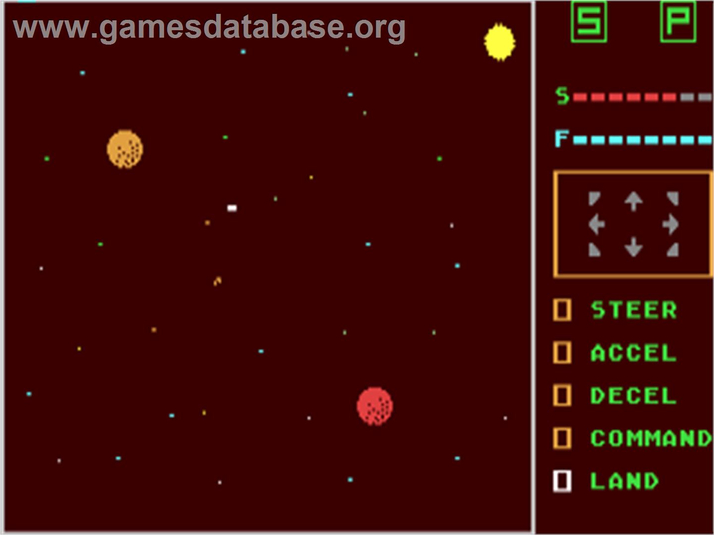 Galaxy Trader - Commodore 64 - Artwork - In Game