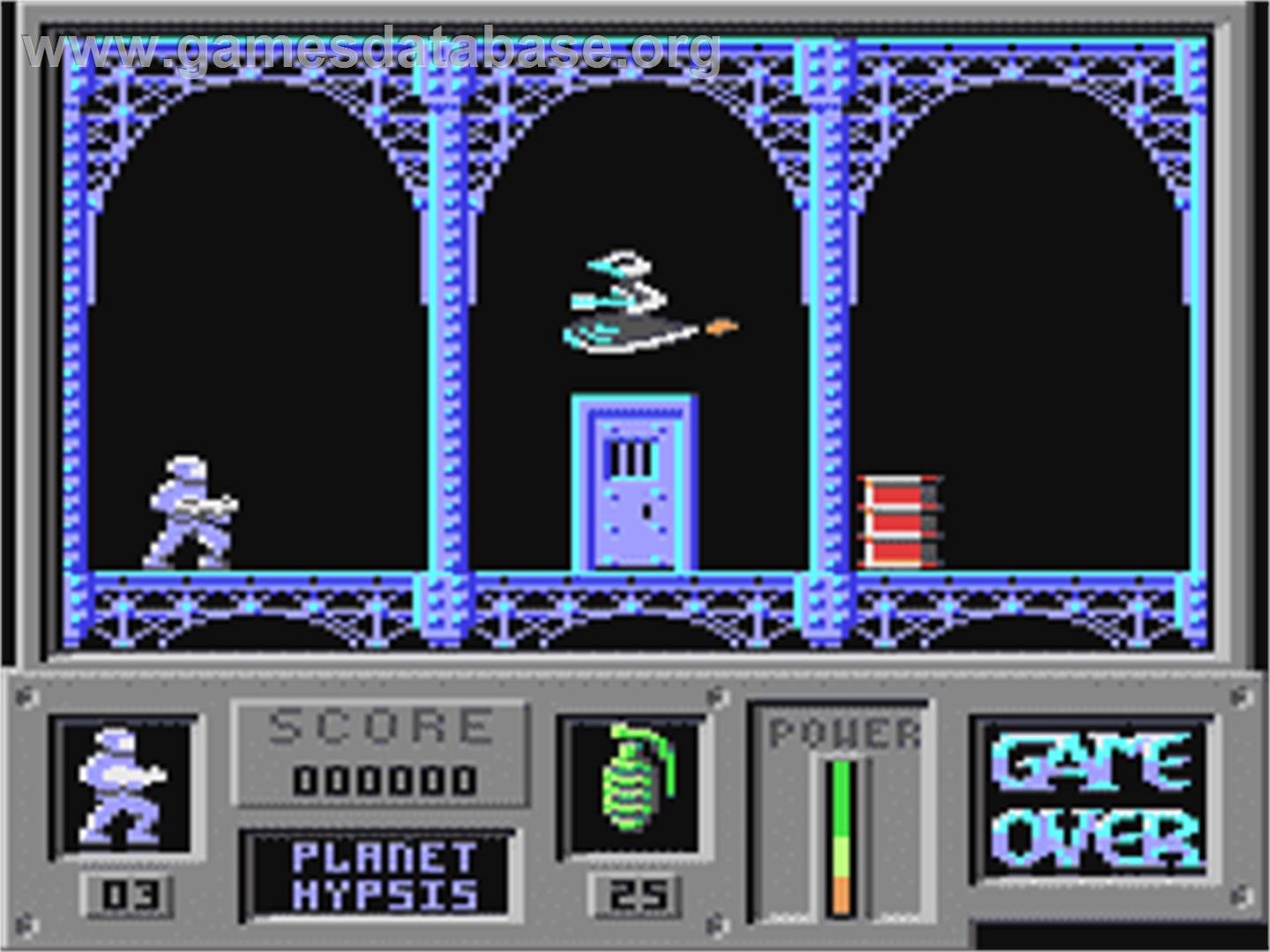 Game Over - Commodore 64 - Artwork - In Game