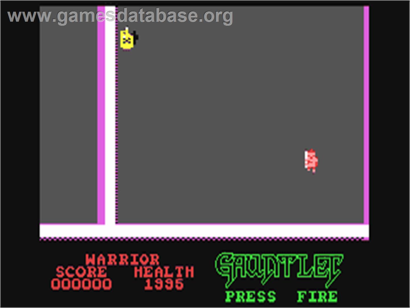 Gauntlet - Commodore 64 - Artwork - In Game