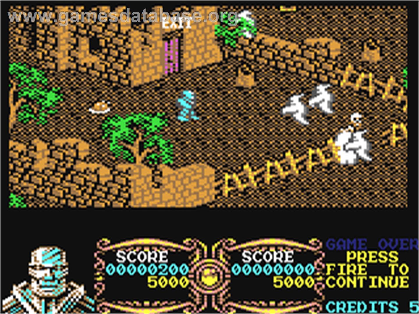 Gauntlet III: The Final Quest - Commodore 64 - Artwork - In Game
