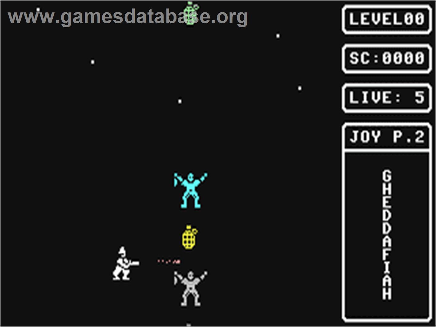 Gheddafiah - Commodore 64 - Artwork - In Game
