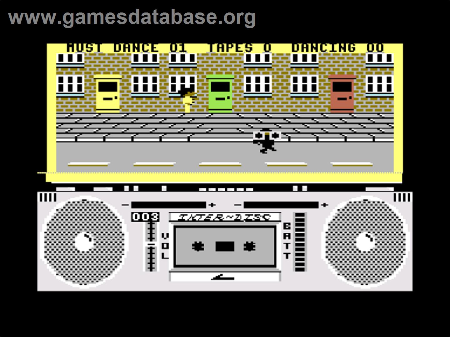 Ghetto Blaster - Commodore 64 - Artwork - In Game