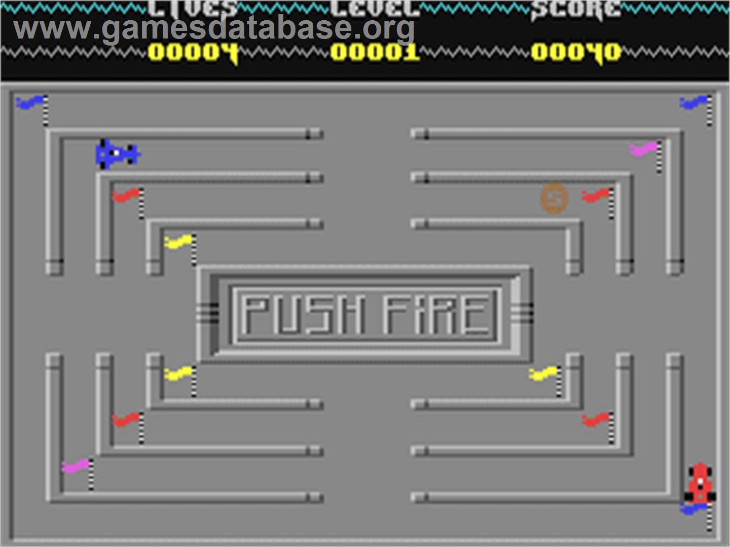 Ghost Driver - Commodore 64 - Artwork - In Game