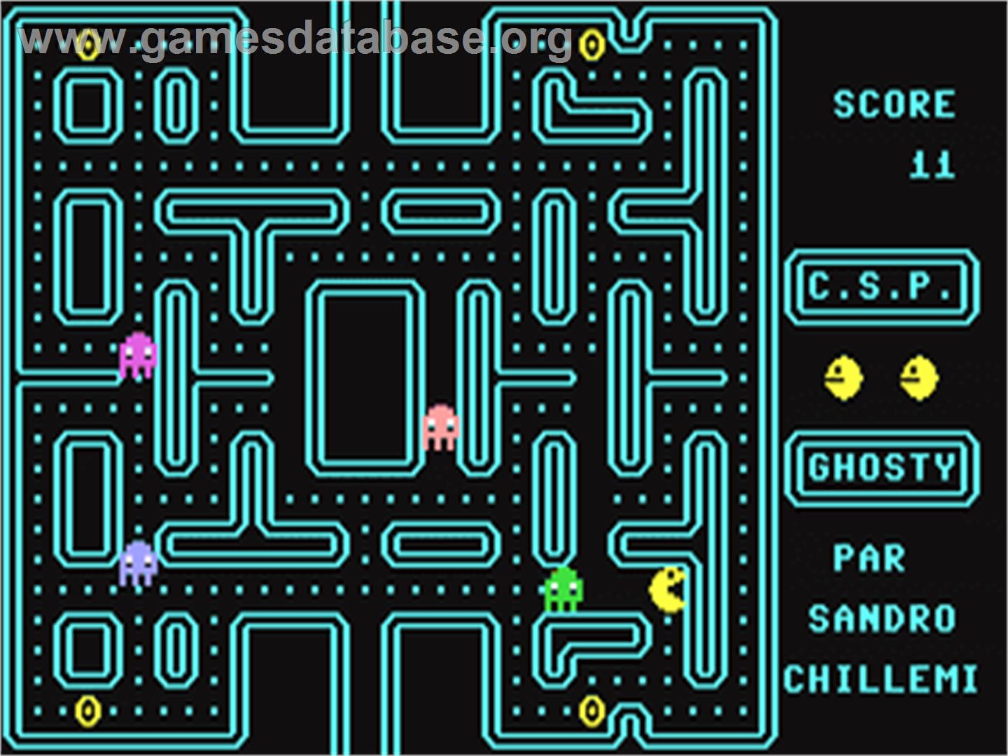 Ghosty (CSP) - Commodore 64 - Artwork - In Game
