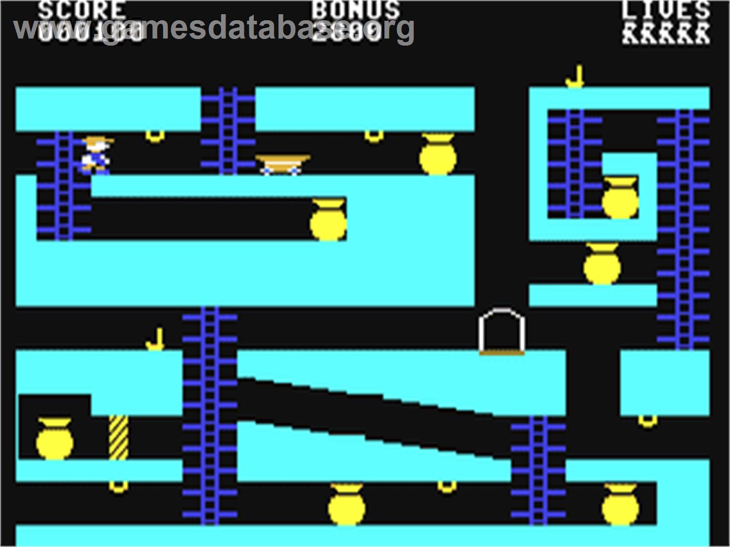 Gilligan's Gold - Commodore 64 - Artwork - In Game
