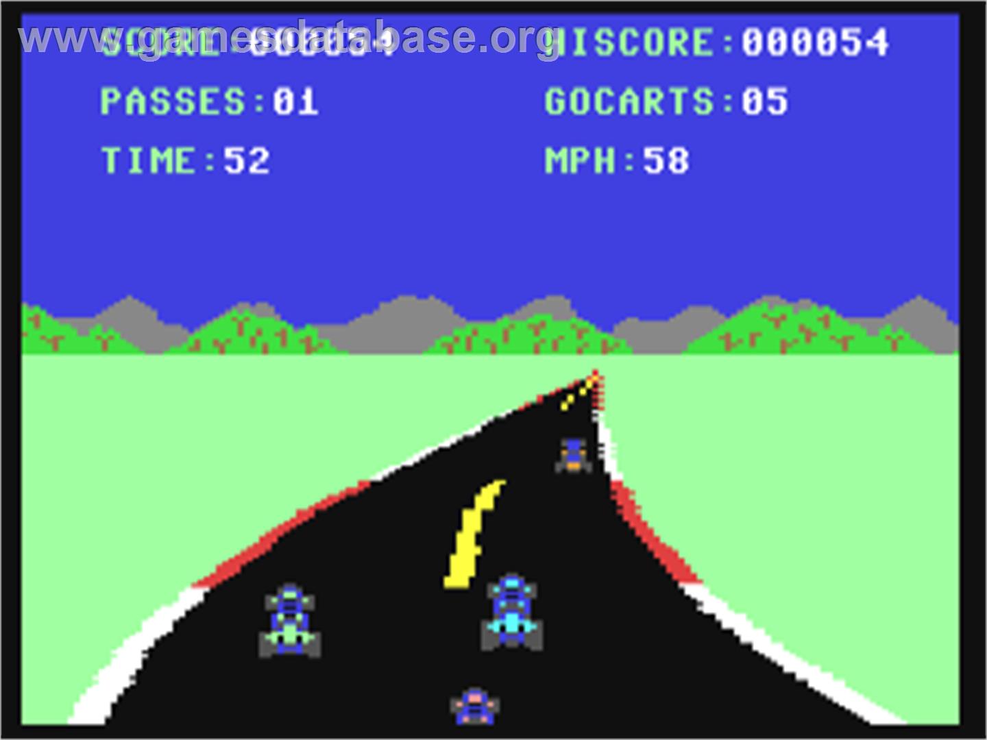Go Carts - Commodore 64 - Artwork - In Game