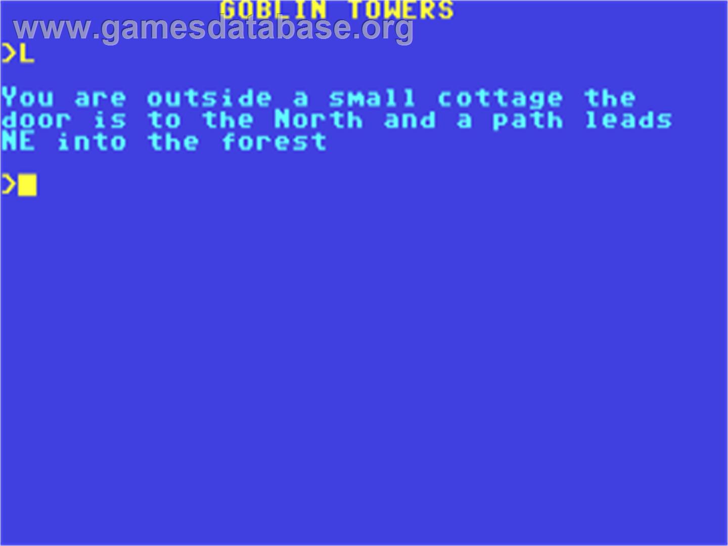 Goblin Towers - Commodore 64 - Artwork - In Game