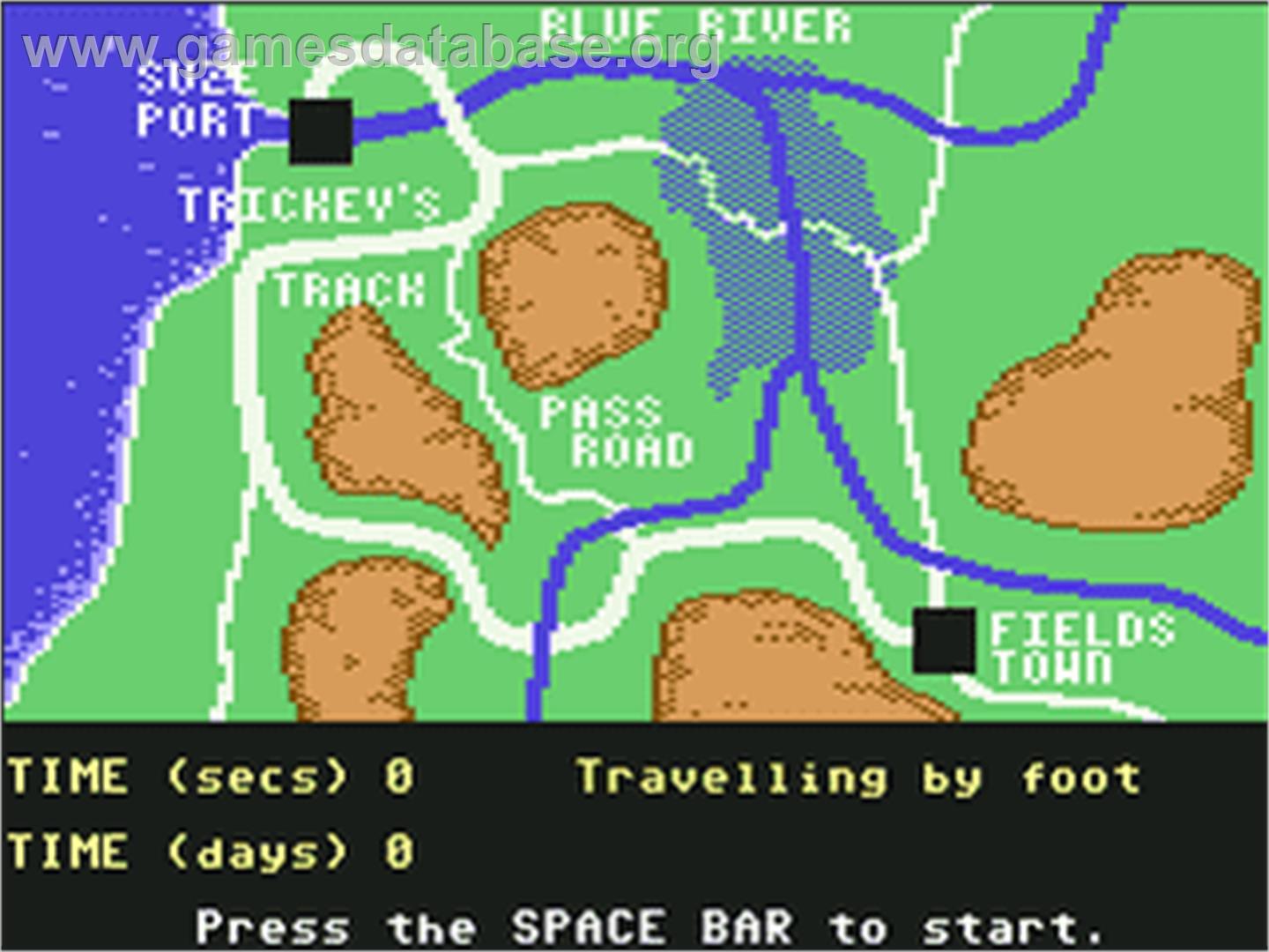 Goldfields - Commodore 64 - Artwork - In Game