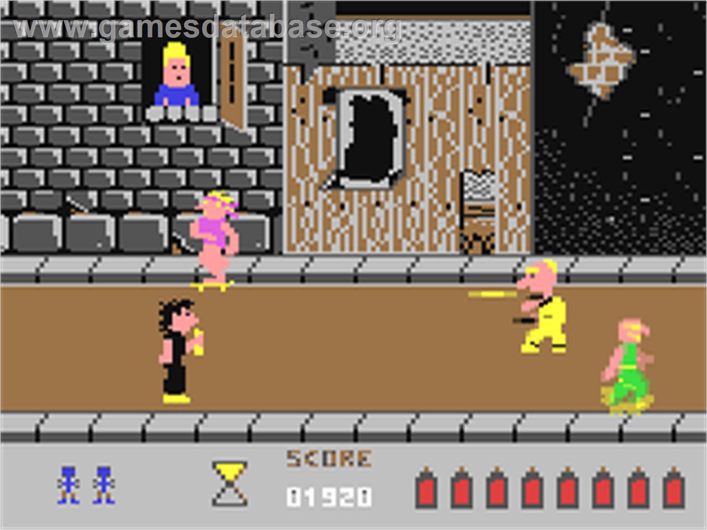 Graffiti Man - Commodore 64 - Artwork - In Game
