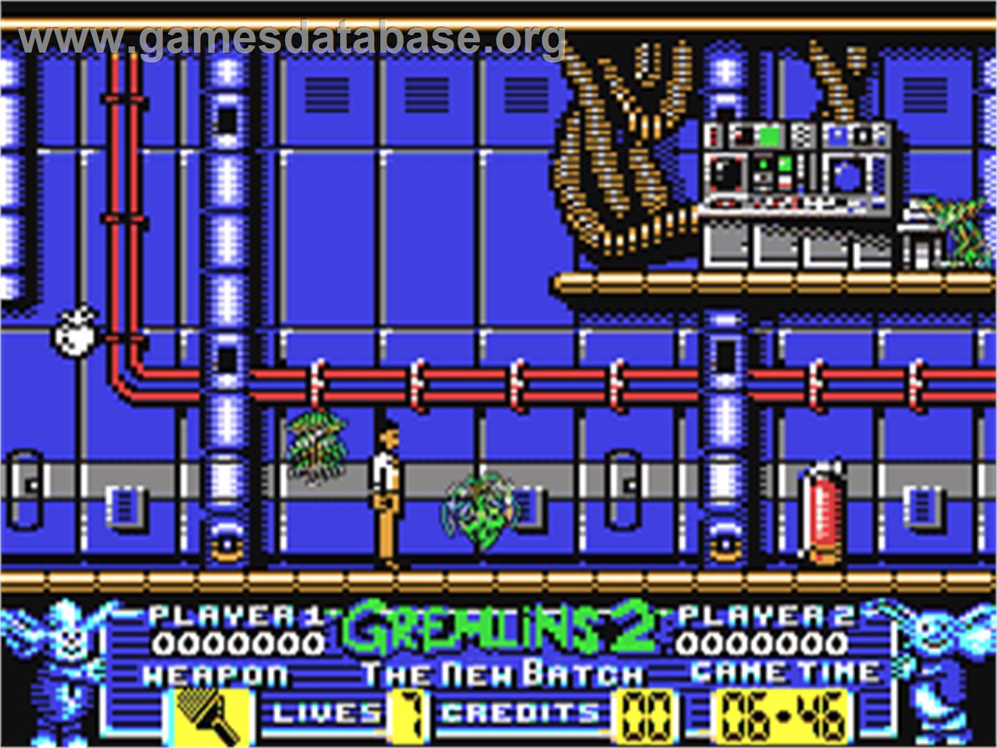 Gremlins 2 - The New Batch - Commodore 64 - Artwork - In Game