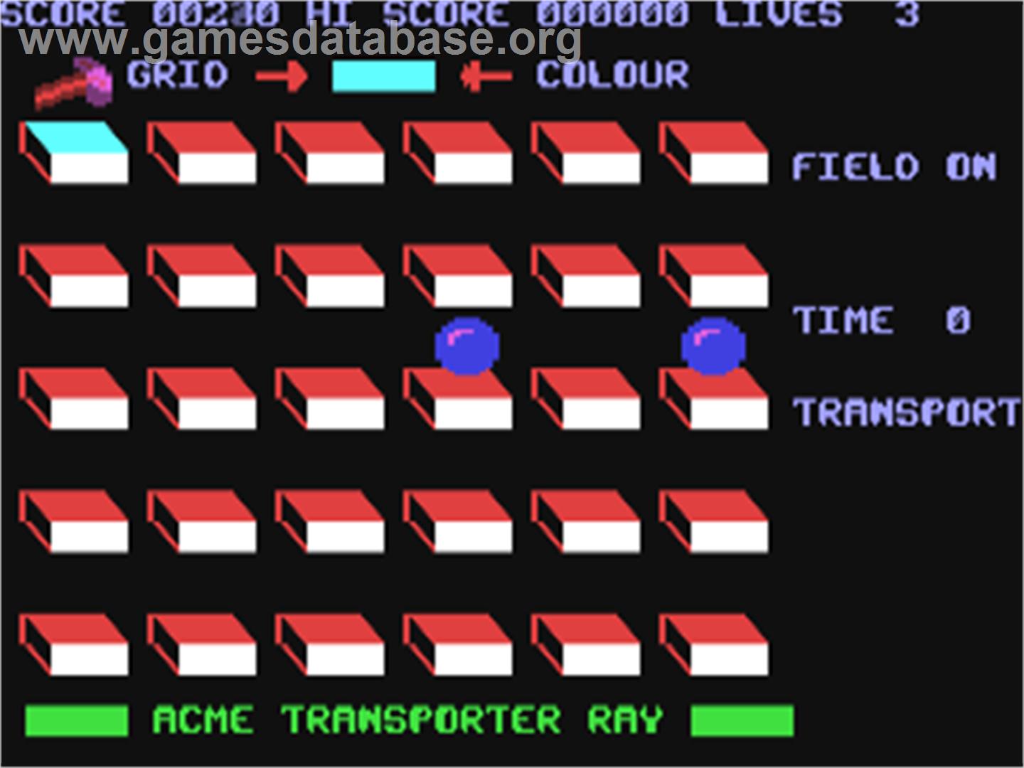 Gridbash 64 - Commodore 64 - Artwork - In Game