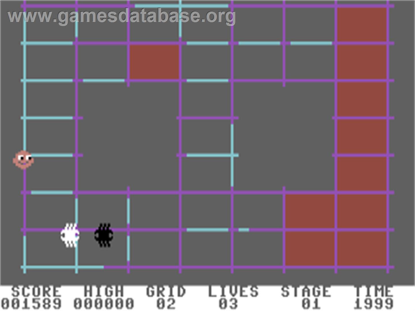 Gridder - Commodore 64 - Artwork - In Game