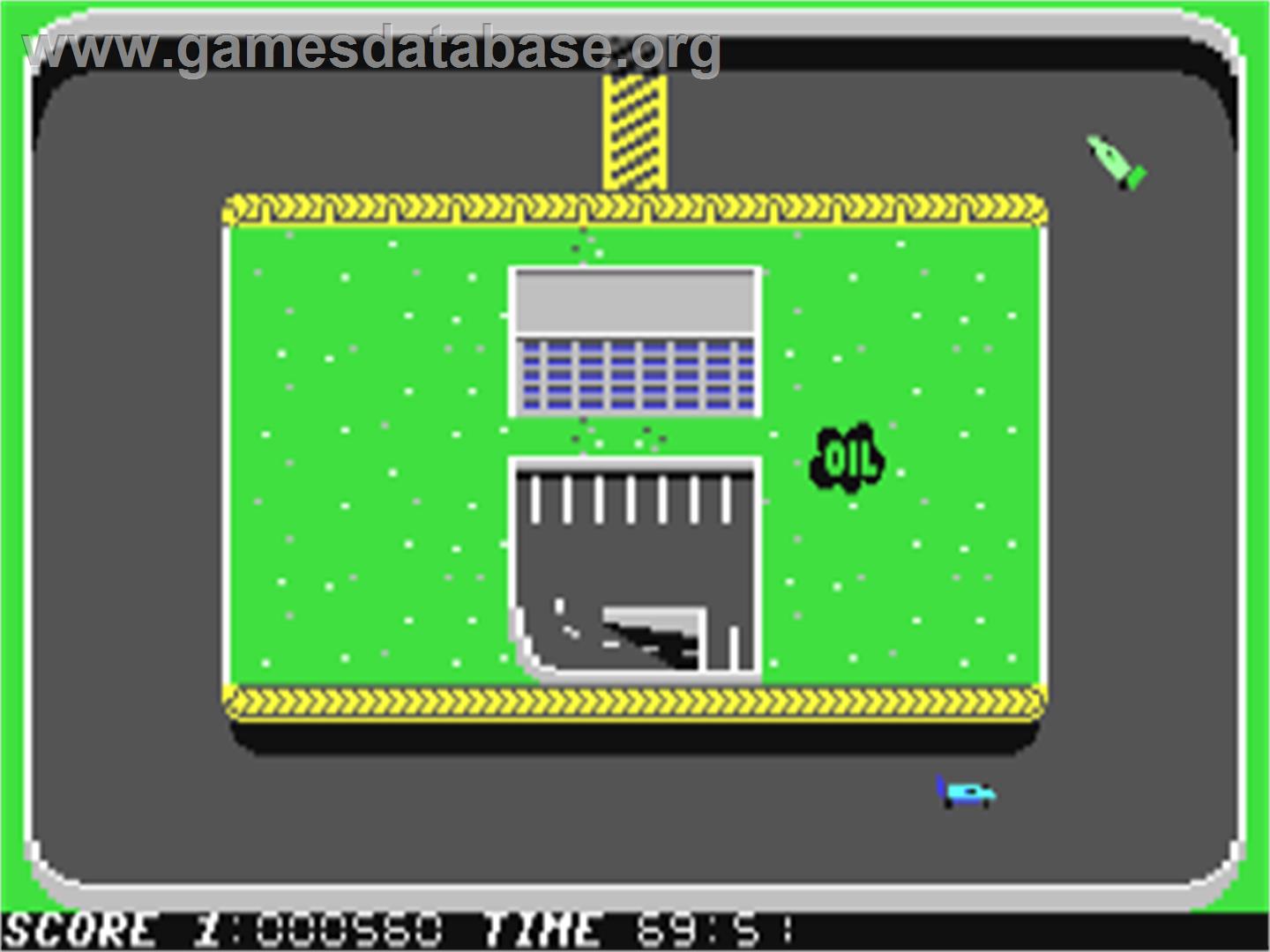 Gti Simulator - Commodore 64 - Artwork - In Game