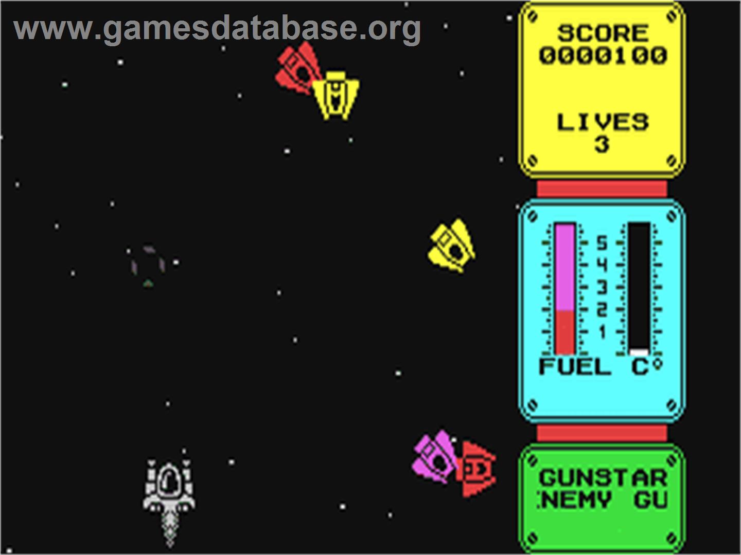 Gunstar - Commodore 64 - Artwork - In Game