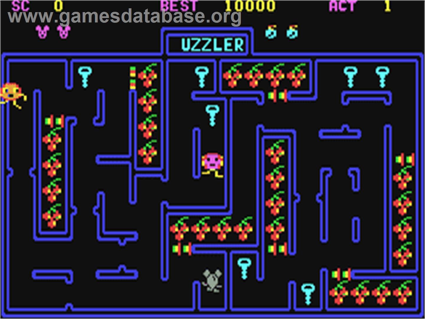 Guzzler - Commodore 64 - Artwork - In Game