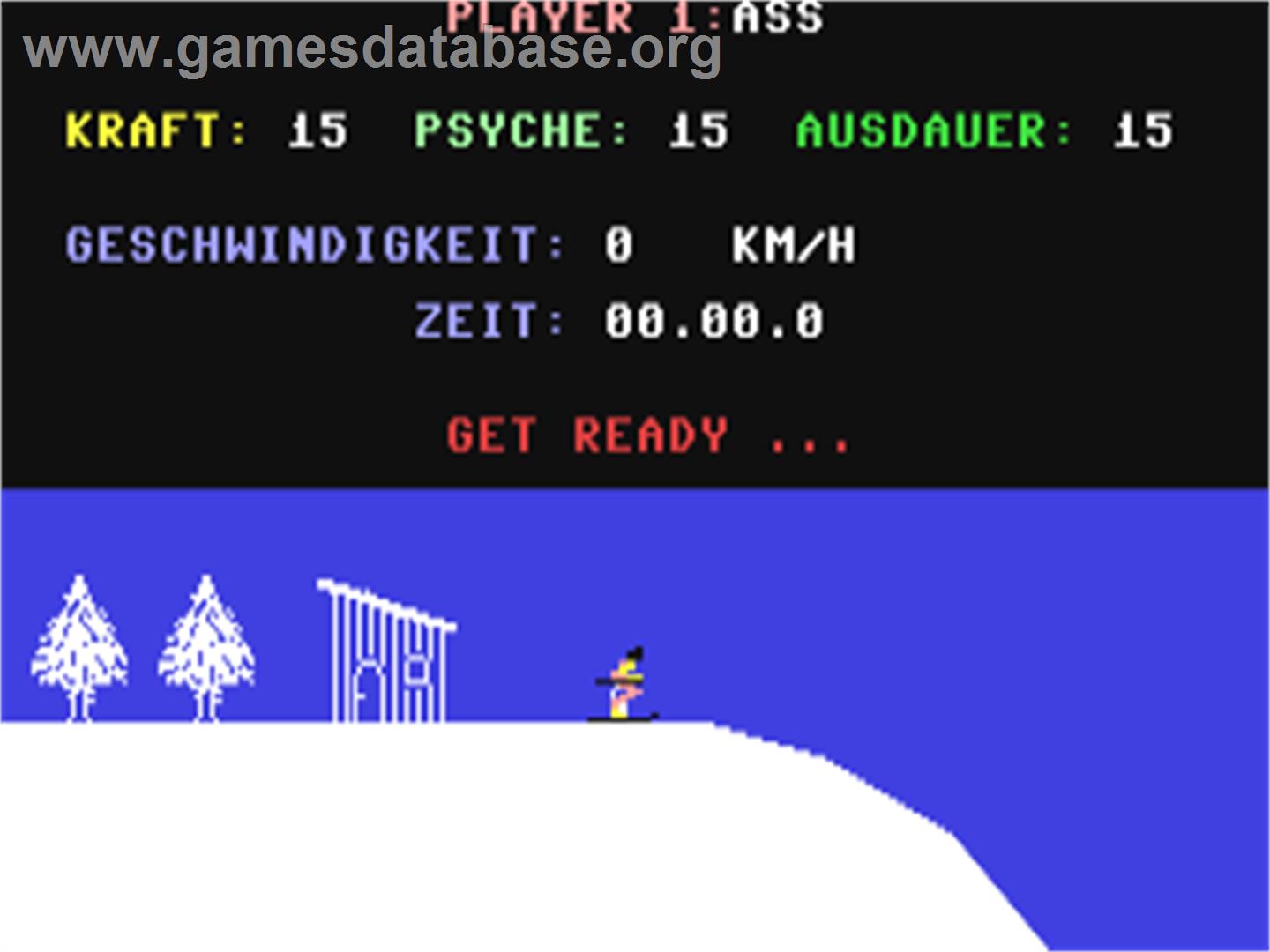 Hals Und Beinbruch - Commodore 64 - Artwork - In Game