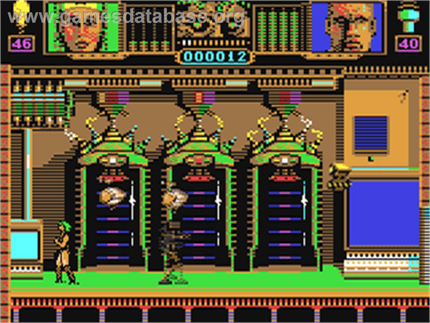 Hammerfist - Commodore 64 - Artwork - In Game