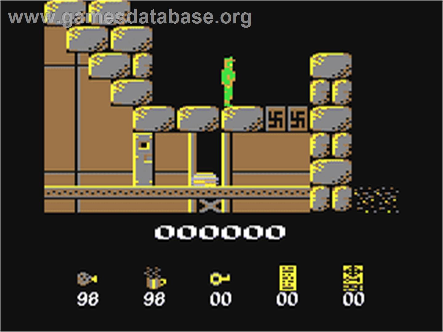 Hans Kloss - Commodore 64 - Artwork - In Game