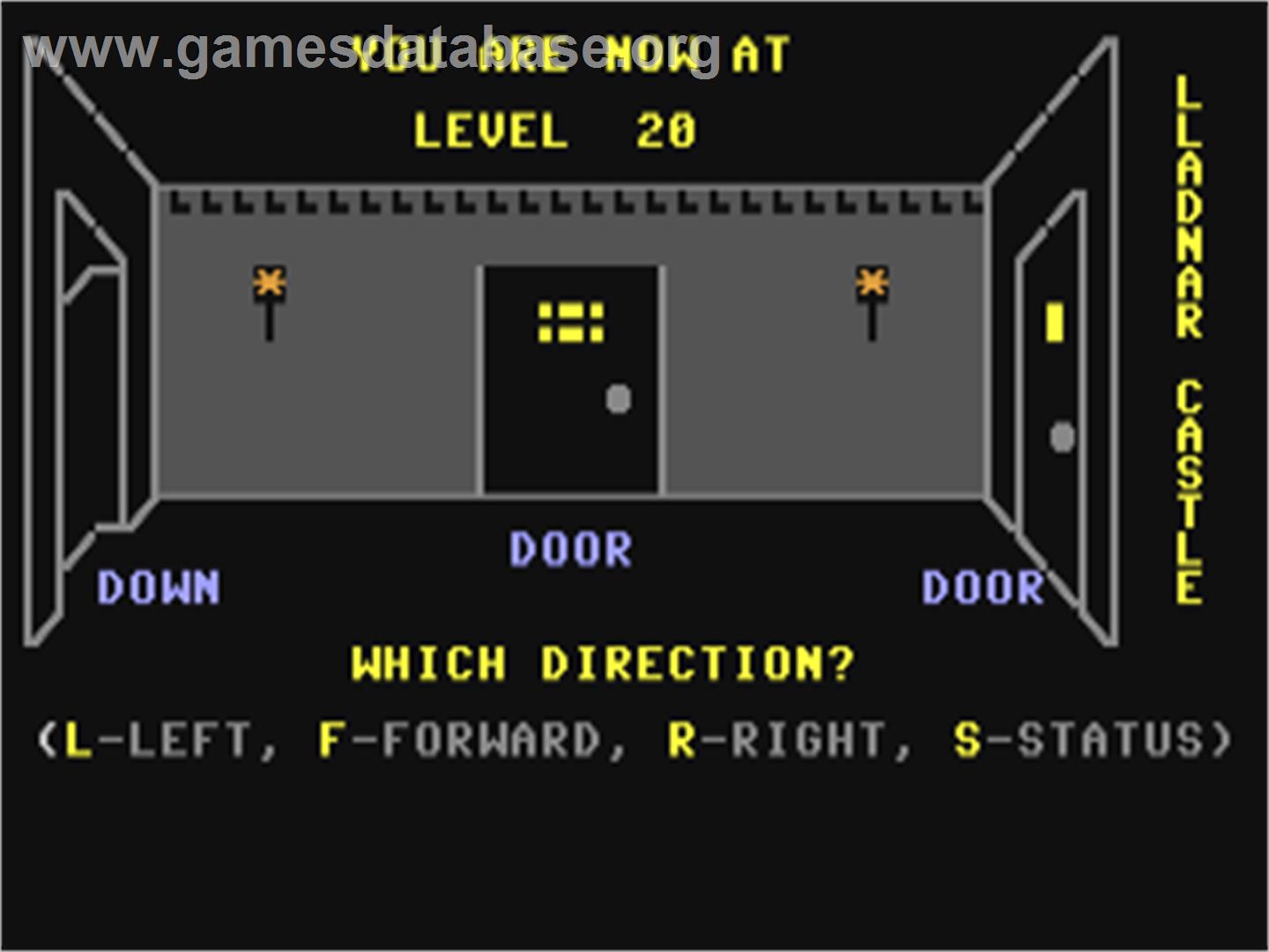 Hassle Castle - Commodore 64 - Artwork - In Game