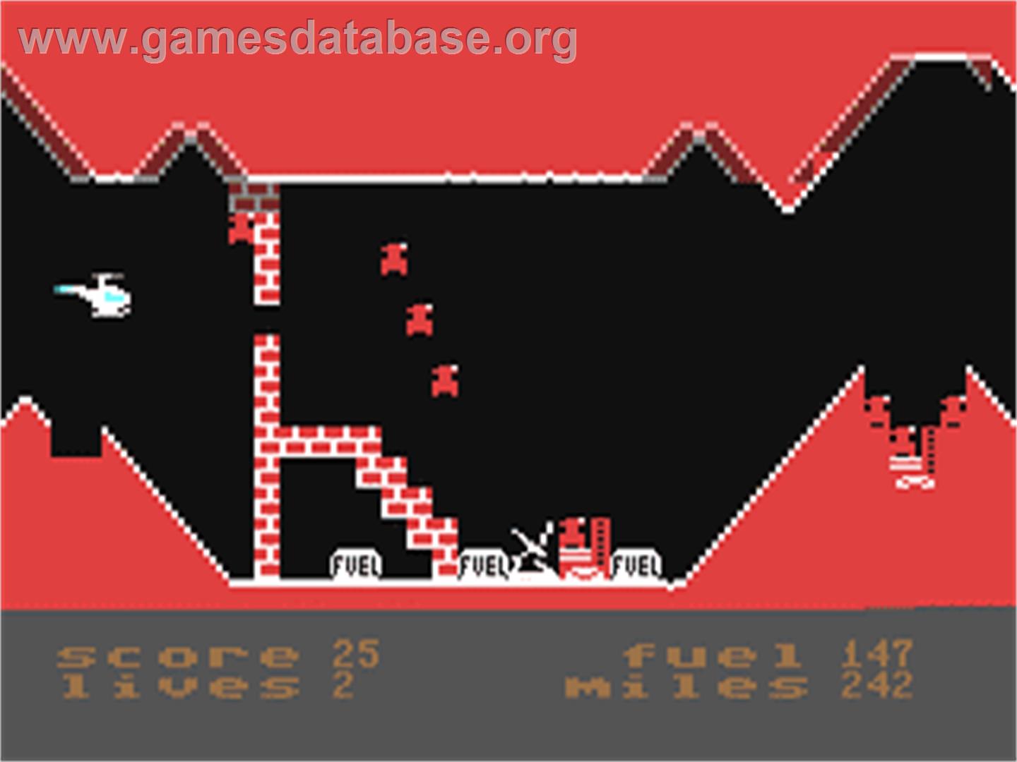 Helicopter Mission - Commodore 64 - Artwork - In Game