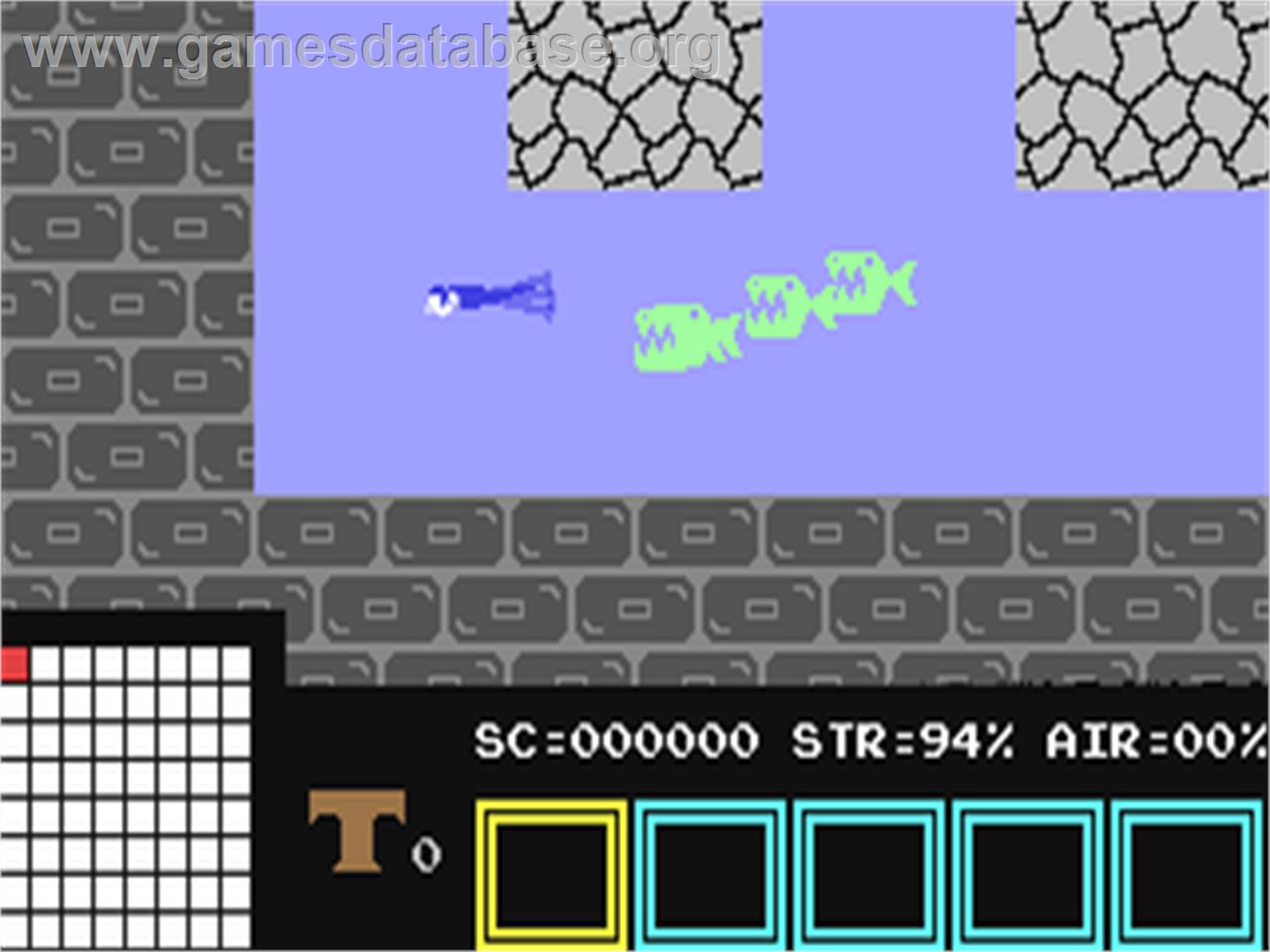 Hero of the Golden Talisman - Commodore 64 - Artwork - In Game