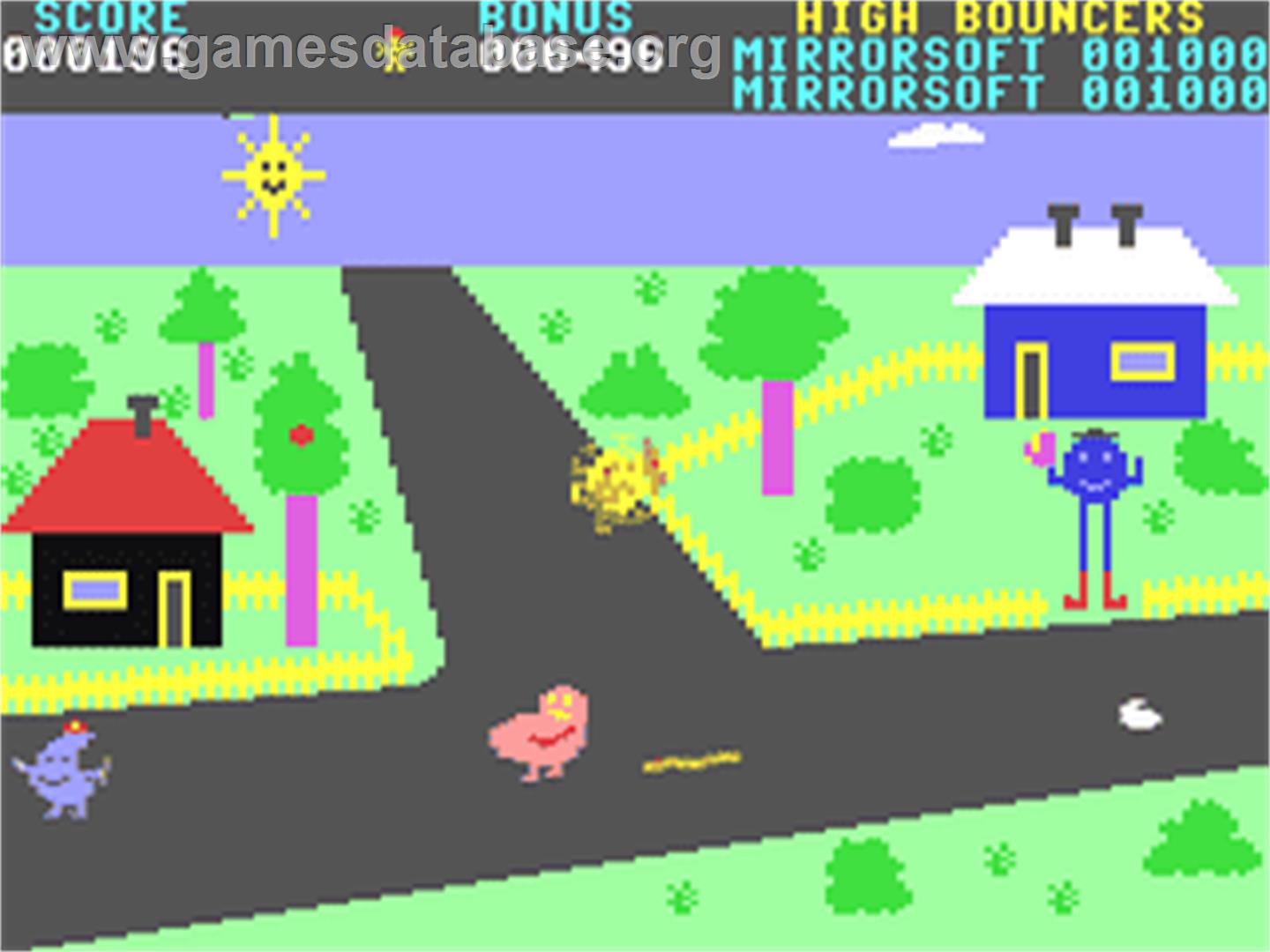 Hi Bouncer - Commodore 64 - Artwork - In Game