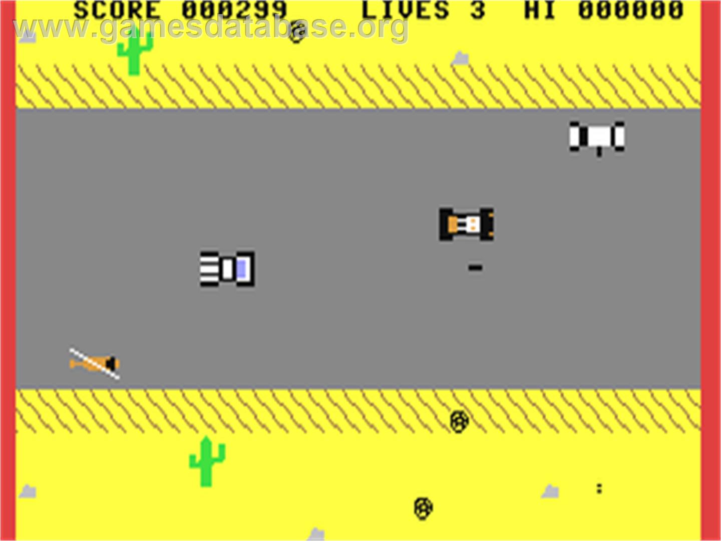 Highway Of Death - Commodore 64 - Artwork - In Game