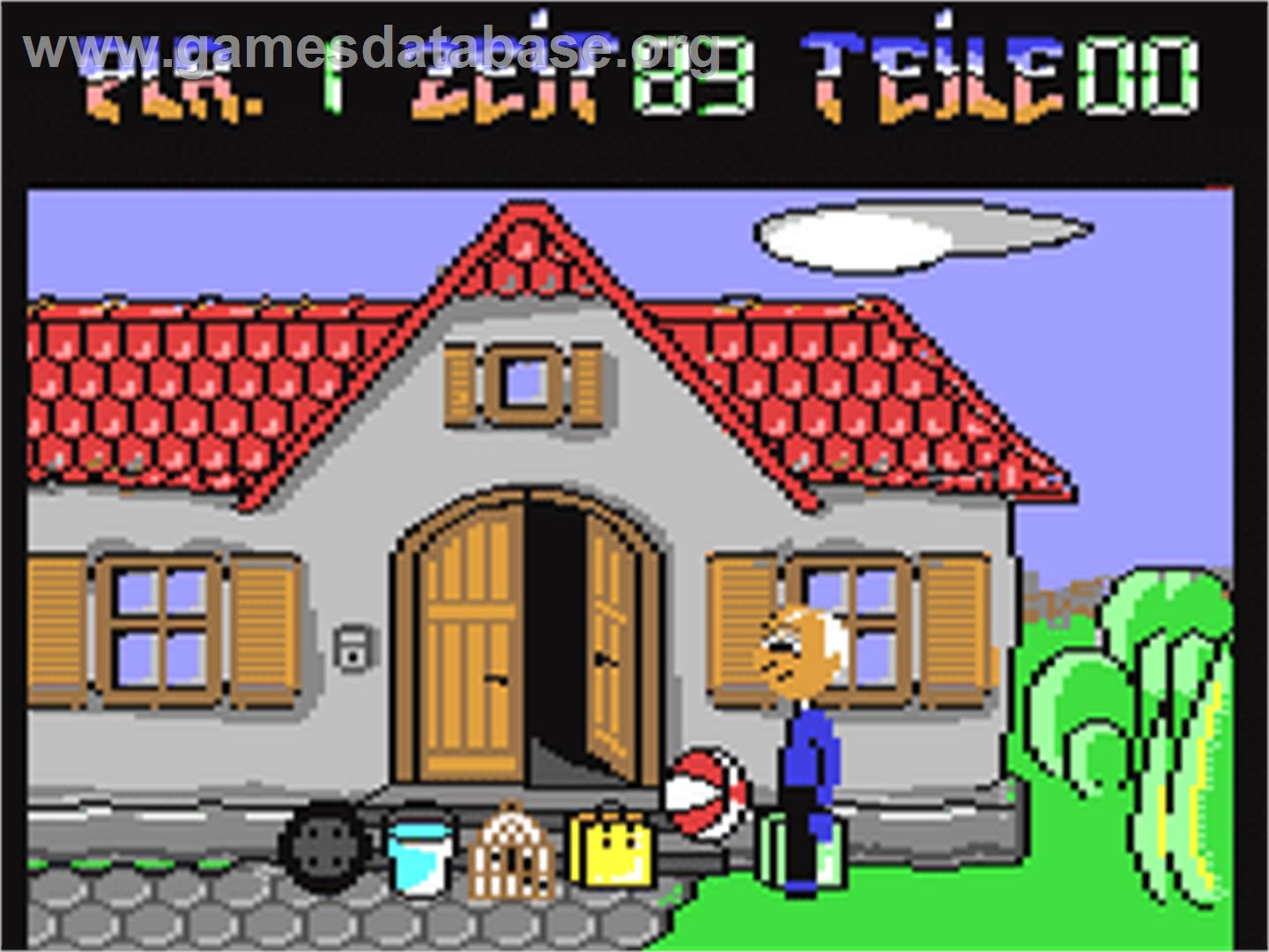 Holiday Games - Commodore 64 - Artwork - In Game