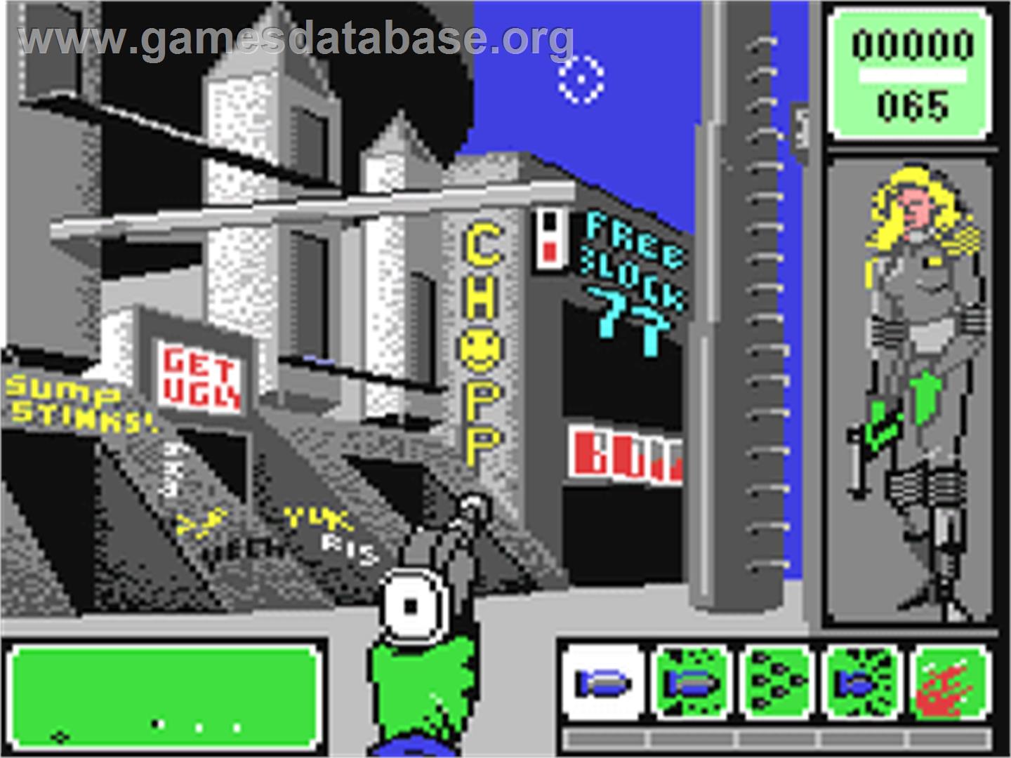 Horror City - Commodore 64 - Artwork - In Game
