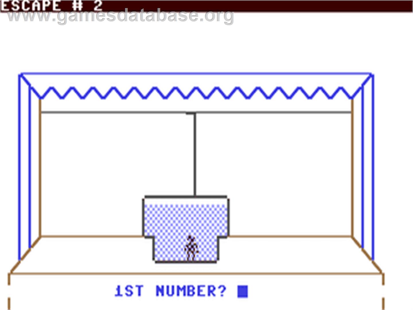 Houdini Escape - Commodore 64 - Artwork - In Game