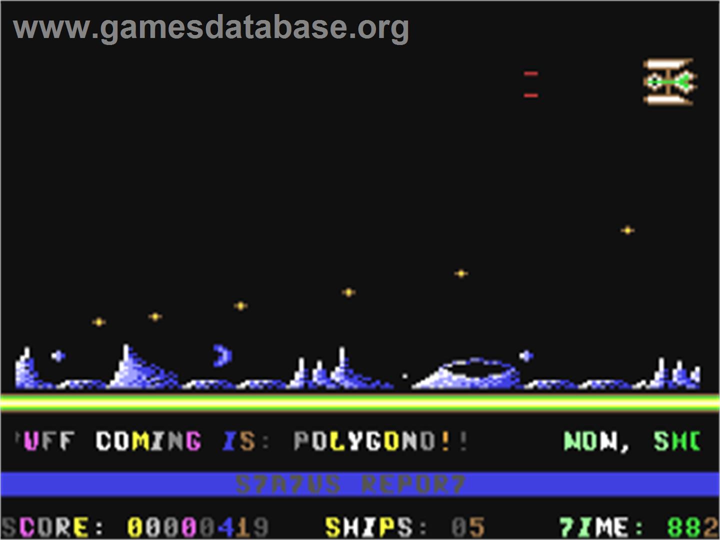 Hover - Commodore 64 - Artwork - In Game