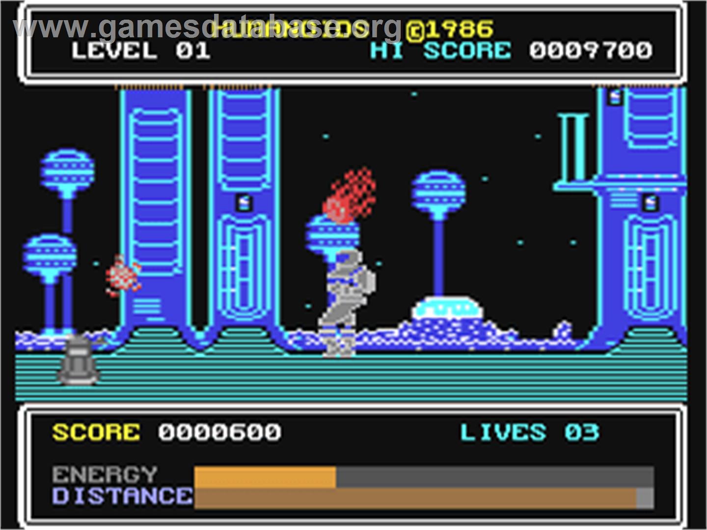 Humanoids - Commodore 64 - Artwork - In Game