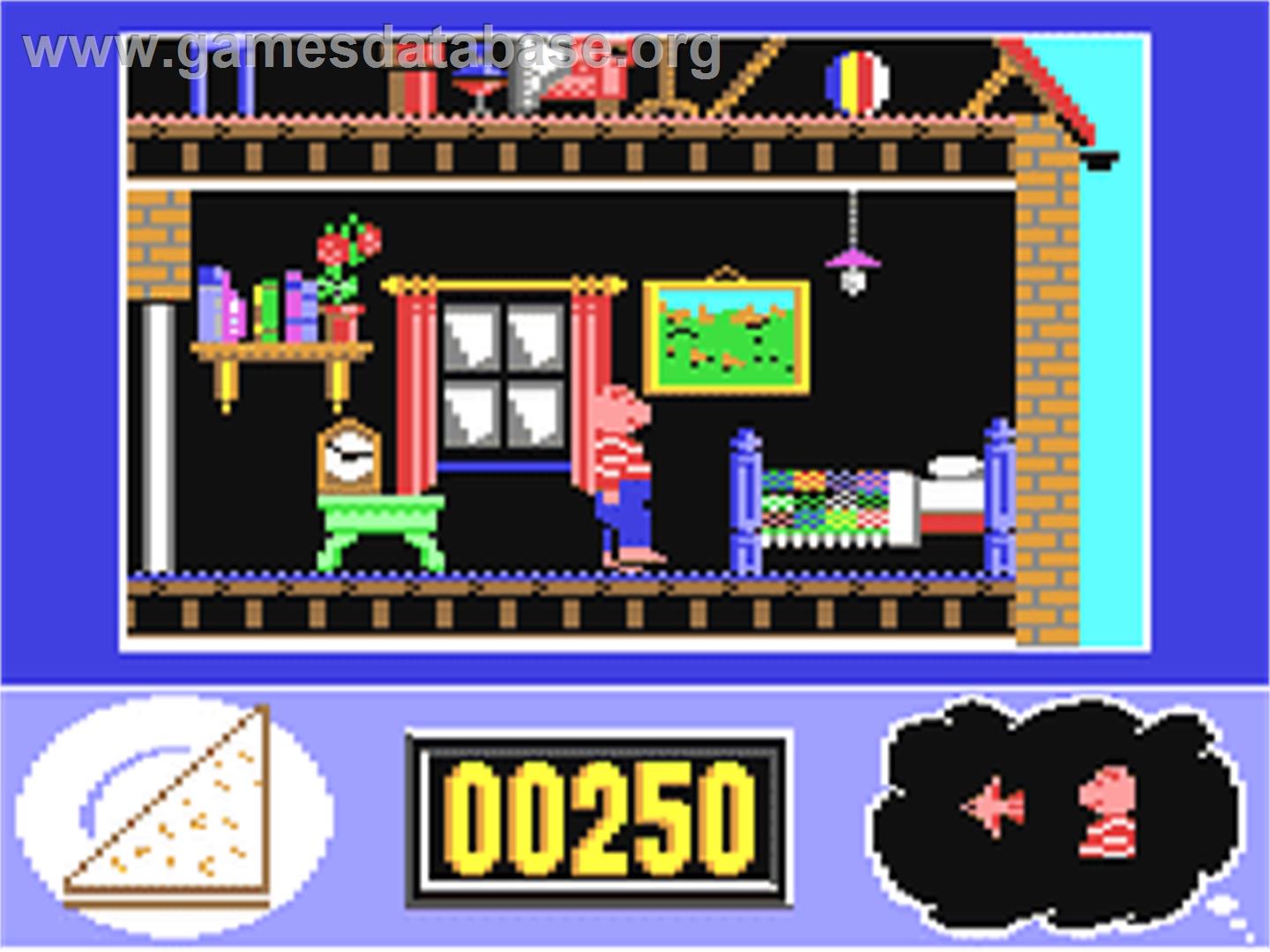 Huxley Pig - Commodore 64 - Artwork - In Game