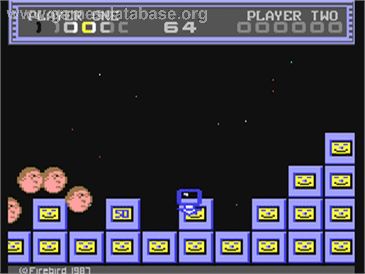 Hyber Blob - Commodore 64 - Artwork - In Game
