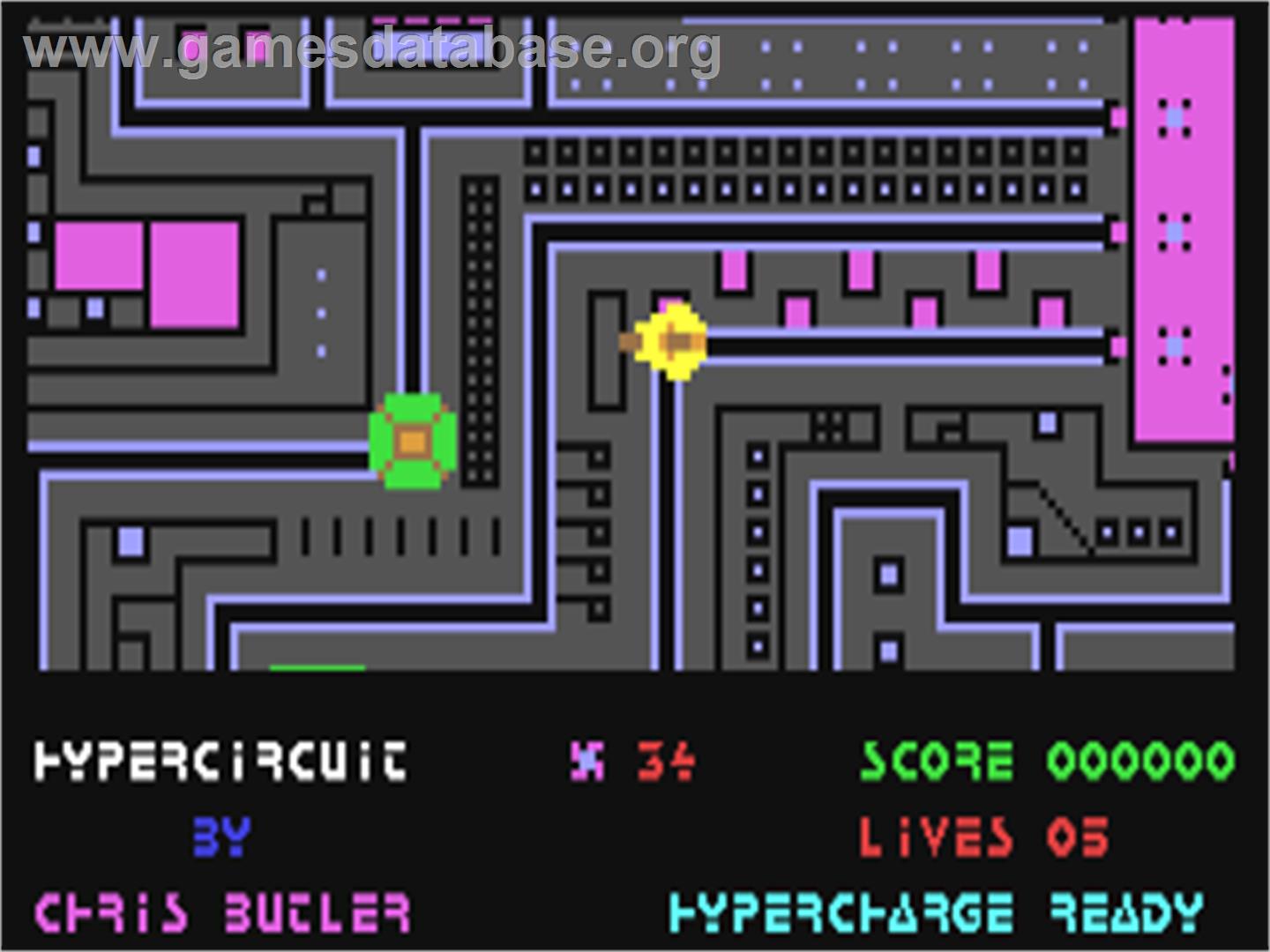 Hyper Circuit - Commodore 64 - Artwork - In Game