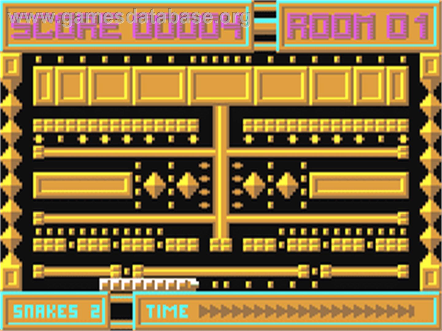 Hyper Snake - Commodore 64 - Artwork - In Game