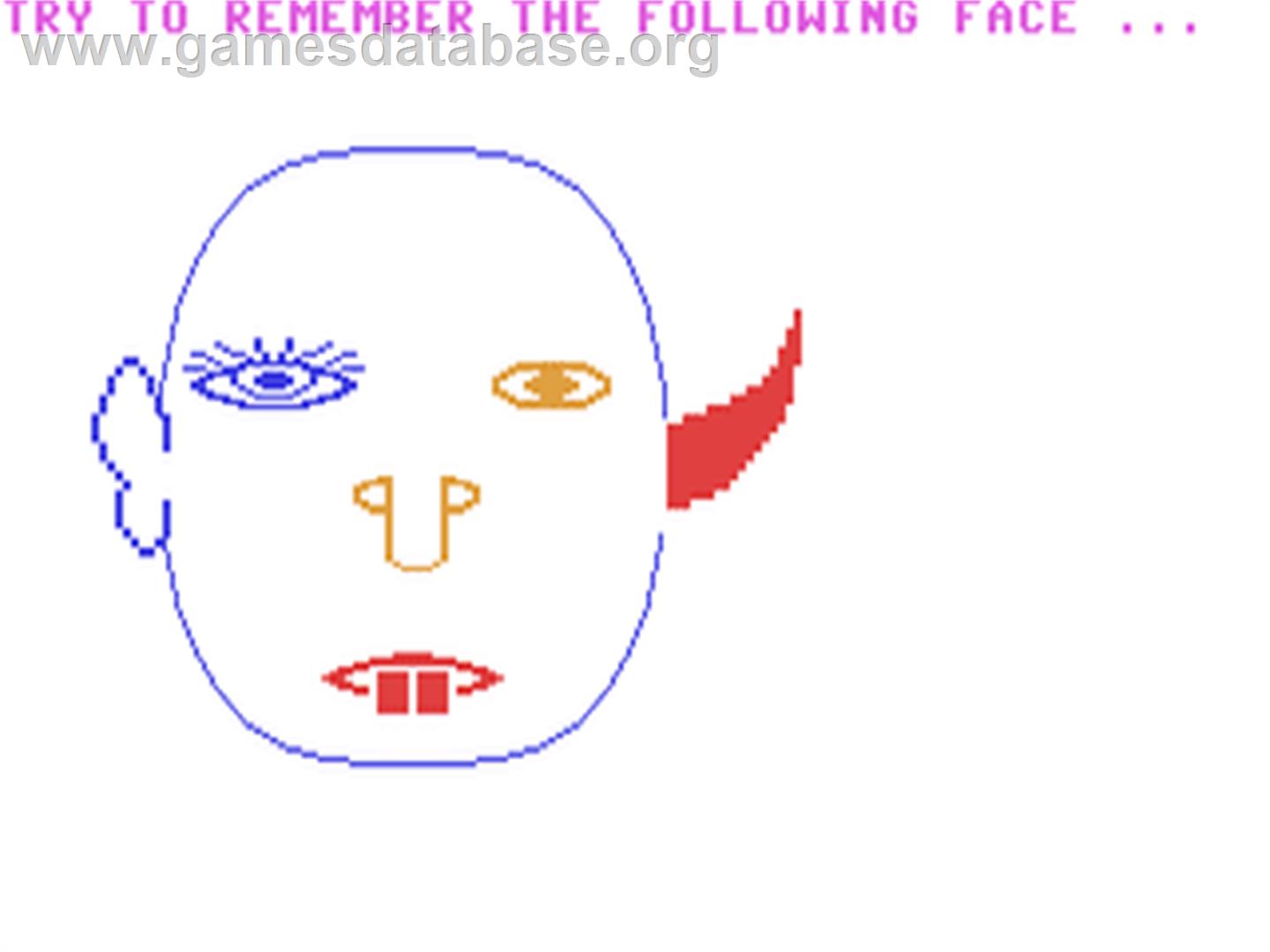 Identikit - Commodore 64 - Artwork - In Game