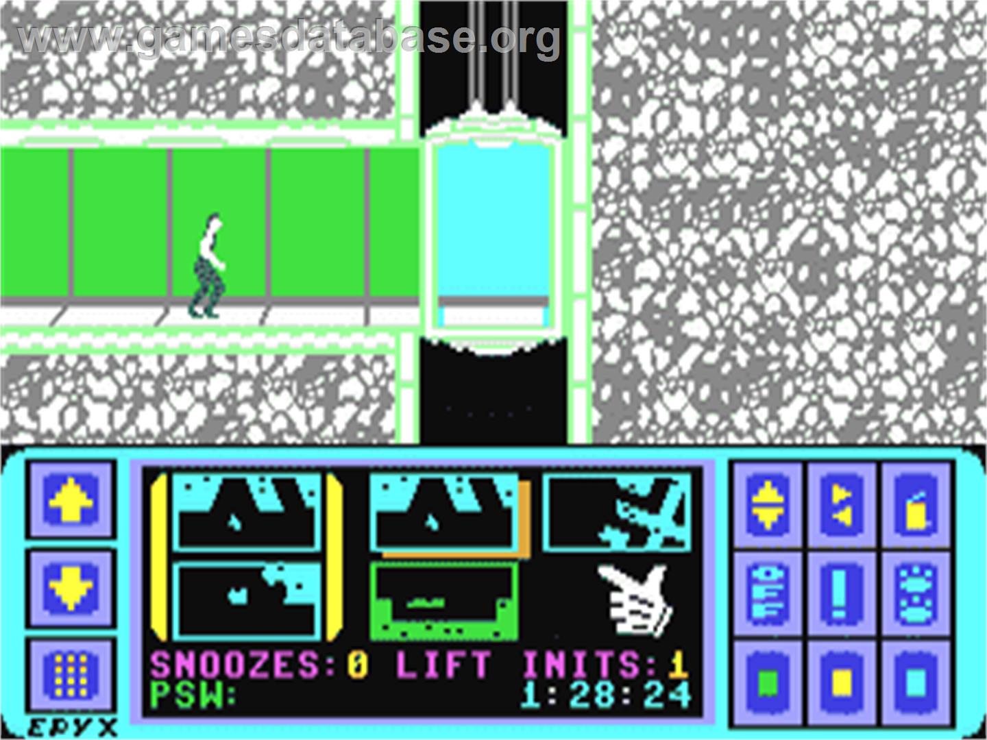Impossible Mission - Commodore 64 - Artwork - In Game