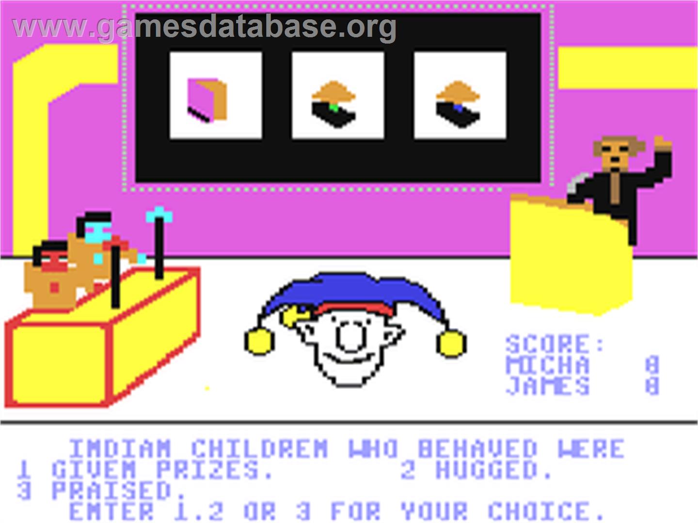 Indians, Indians - Commodore 64 - Artwork - In Game