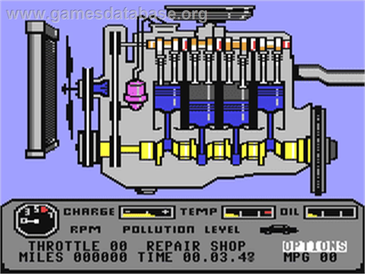Injured Engine - Commodore 64 - Artwork - In Game