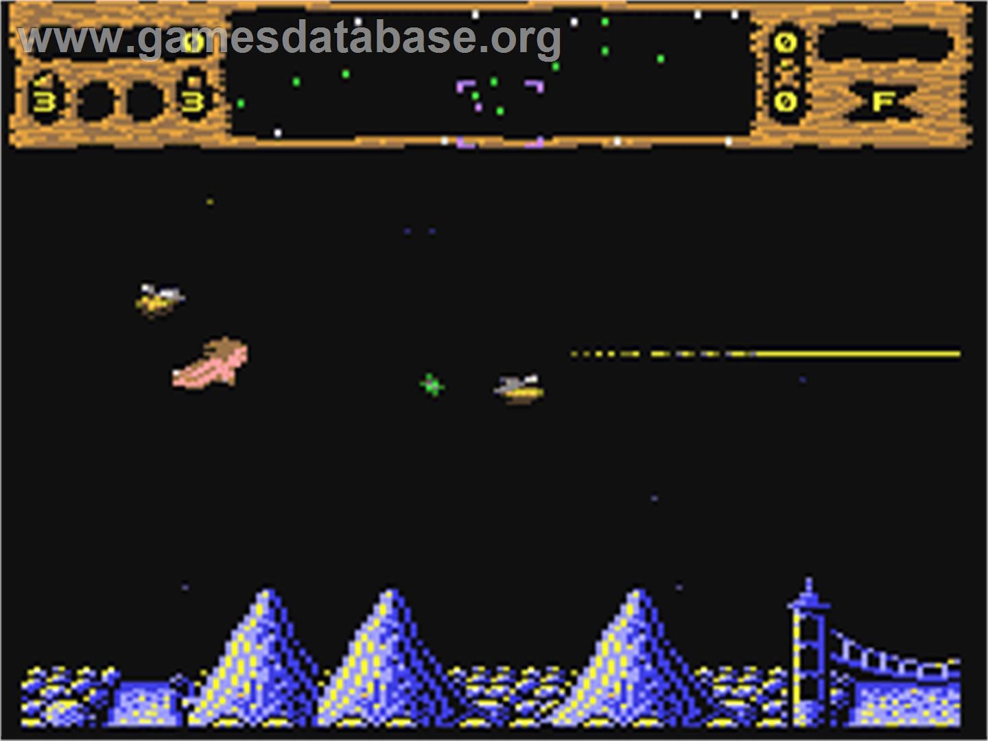 Insects In Space - Commodore 64 - Artwork - In Game