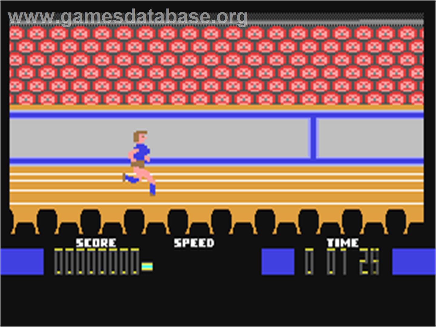 International Sports Challenge - Commodore 64 - Artwork - In Game