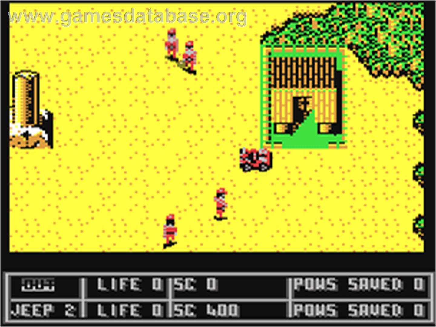 Jackal - Commodore 64 - Artwork - In Game