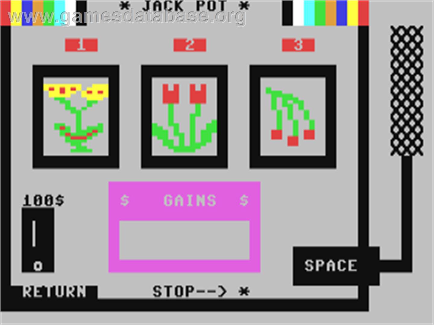 Jackpot - Commodore 64 - Artwork - In Game