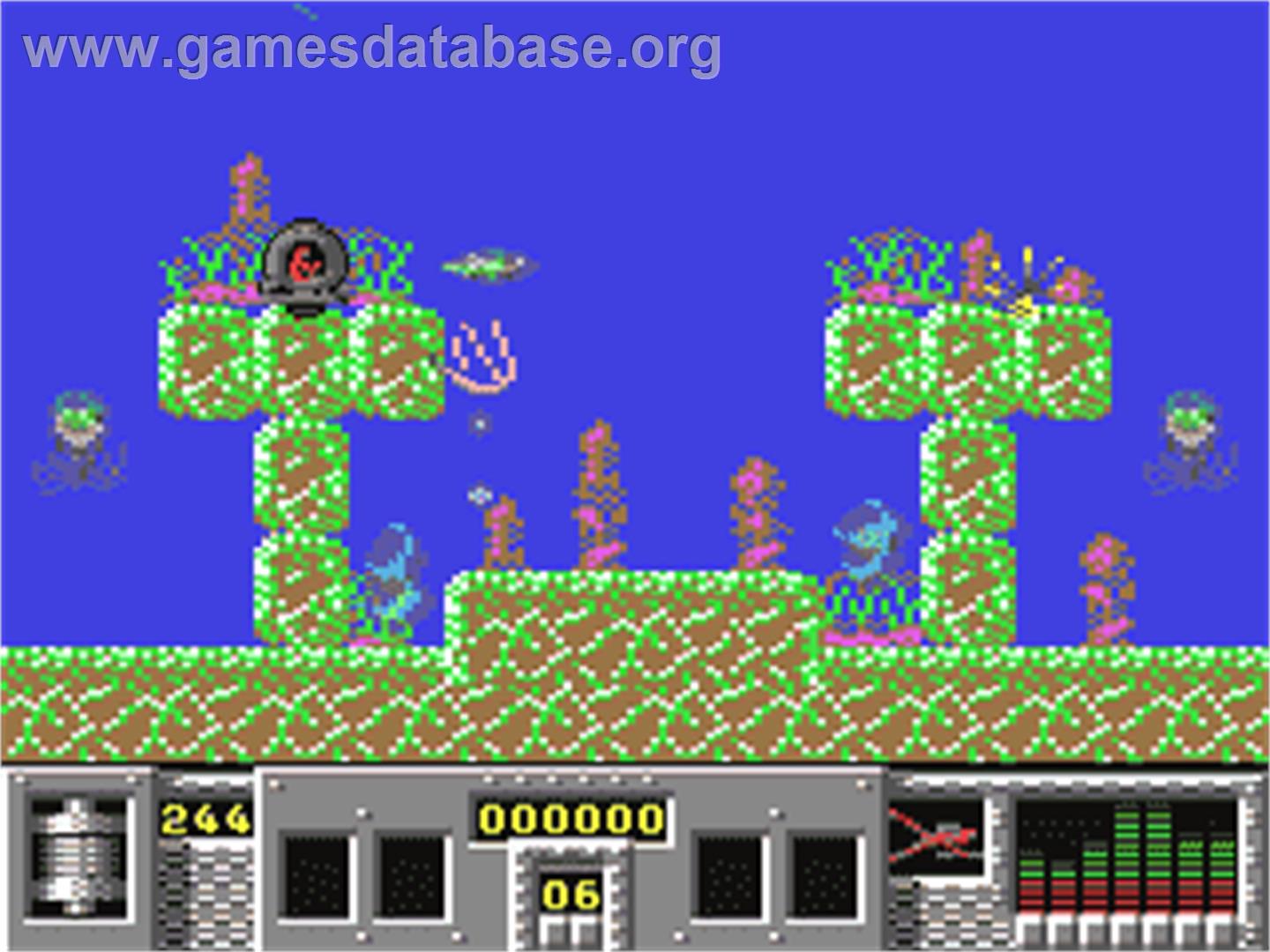 Jaws - Commodore 64 - Artwork - In Game